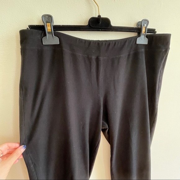 Eileen Fisher Elastic Straight Leg Pants Size Medium - Picture 3 of 7